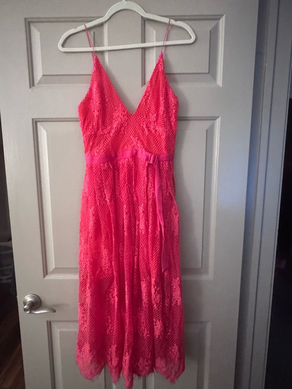 Free People Vibrant Orange Sundress